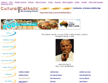 Tablet Screenshot of culturalcatholic.com